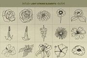 Botanical Vibes: 120 Floral Elements, an Object Illustration by Sheikhadesign (Thumbnail 8 of 15)