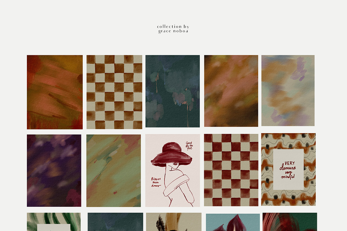 Gallery background prints & posters, a Background Graphic by Grace Noboa Illustrations (Photo 21 of 22)