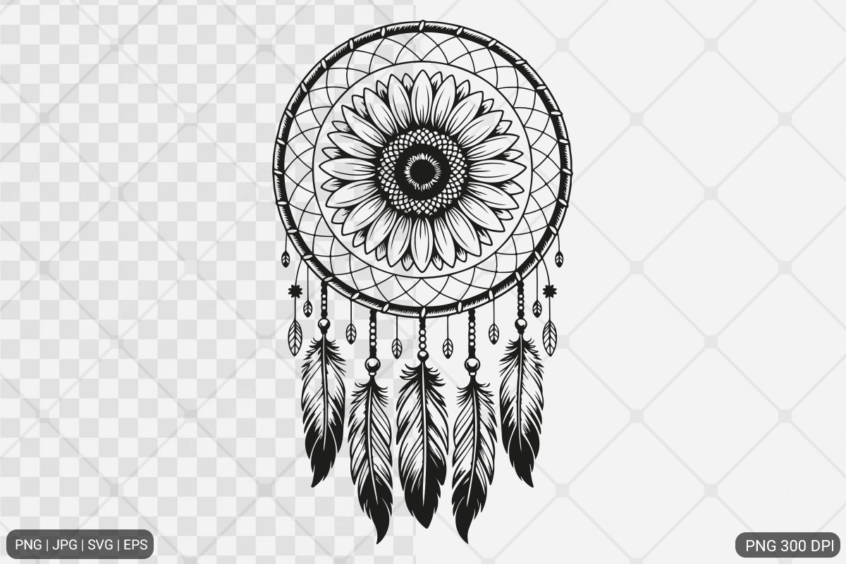Sunflower SVG PNG Design Bundle, an Illustration by Actual Pixel (Photo 16 of 30)