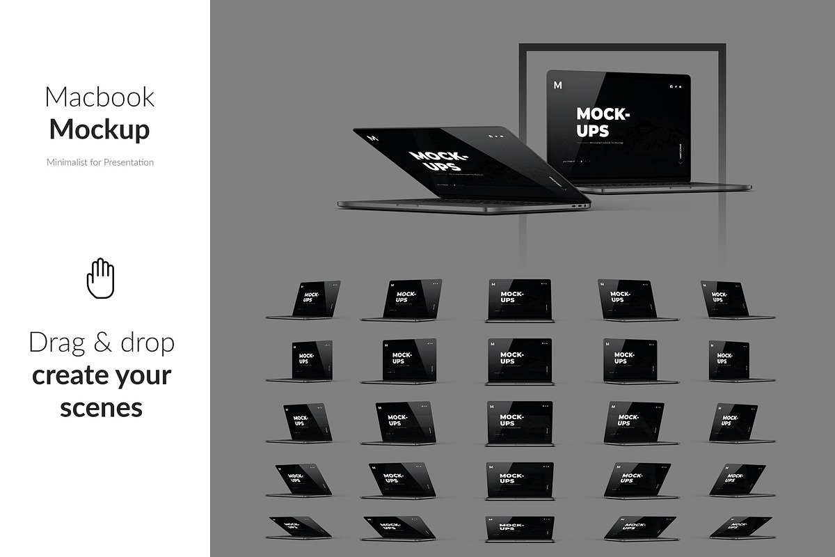 Macbook Mockup Packs, a Mac Mockup by Mockup Supper (Photo 3 of 8)