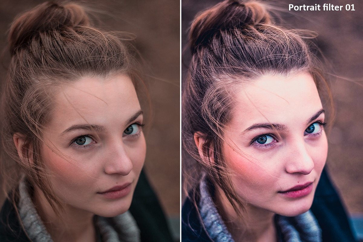 Portrait fashion Lightroom Presets preview 3