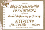 Stuffy - Handwritten Script Font, a Script Font by Gassstype (Thumbnail 6 of 8)