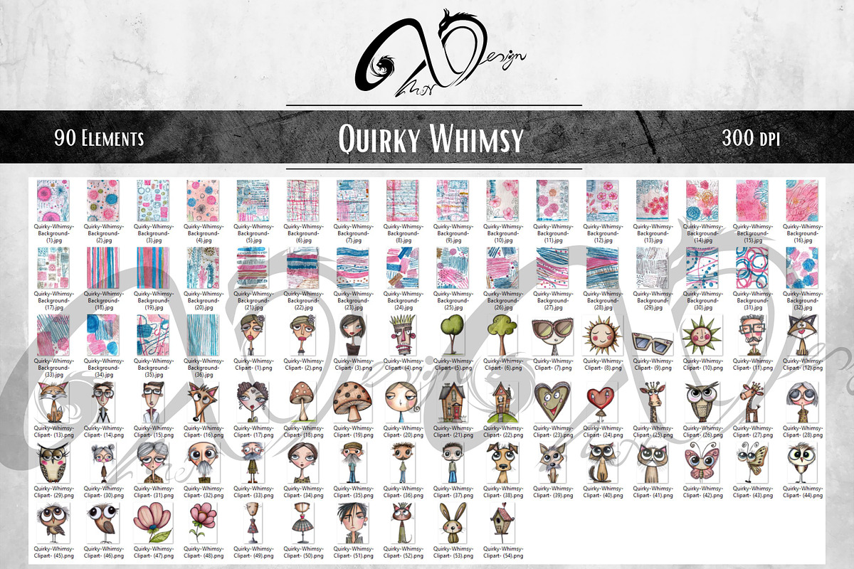 Quirky Whimsy: Cartoon Characters, a Person Illustration by NiiiNArt (Photo 6 of 7)