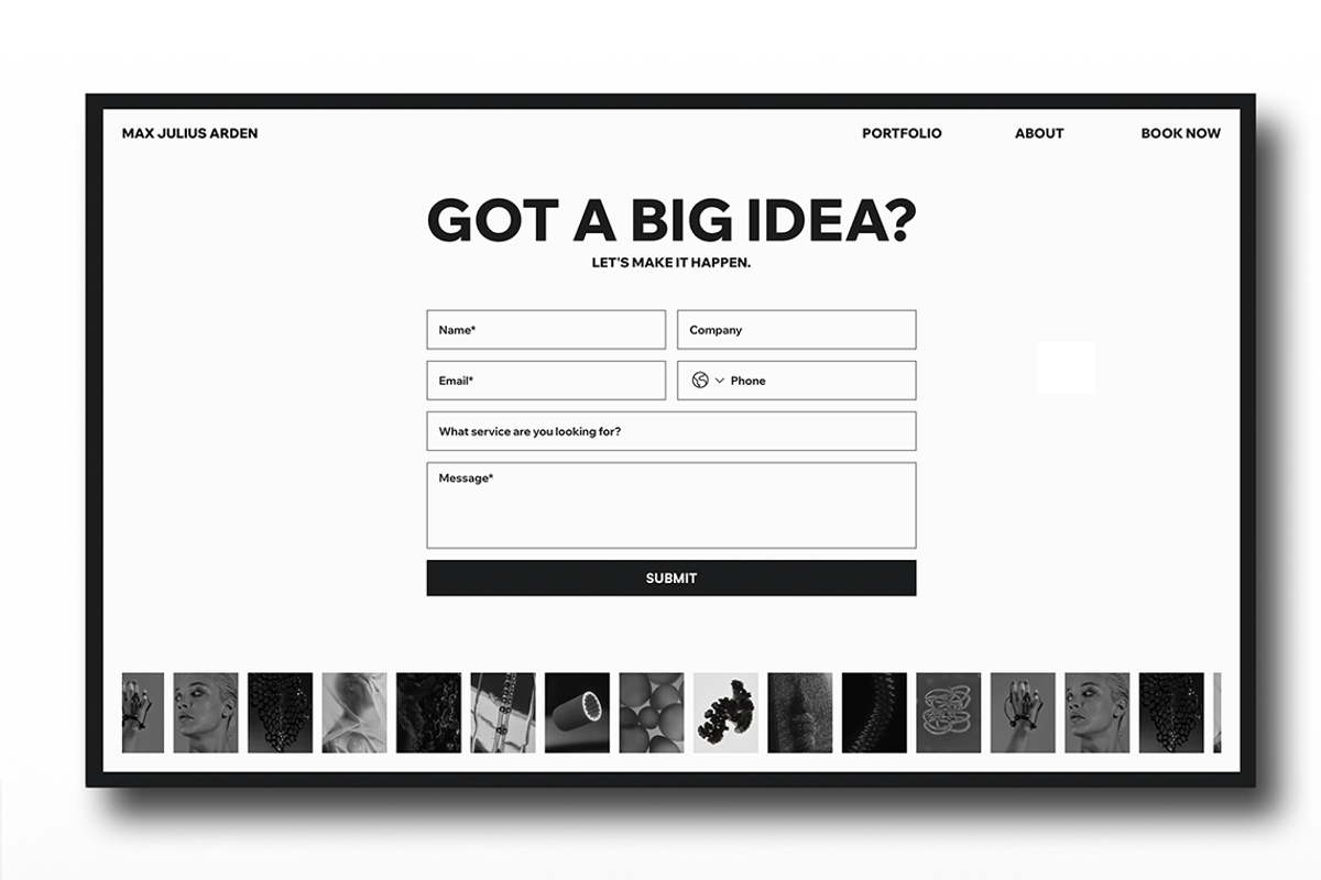 Creative Portfolio Template – Modern, a Wix Template by pixlspace (Photo 8 of 8)