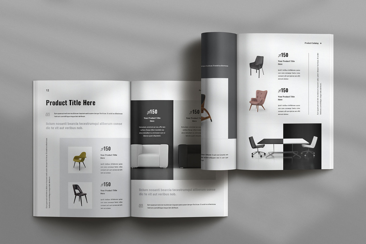 Modern Catalog Design Template, a Brochure Template by RsmBoutique2021 (Photo 5 of 5)