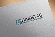 Hashtag-Creative Logo Design, a Branding & Logo Template by Conflutech Designs (Thumbnail 1 of 3)