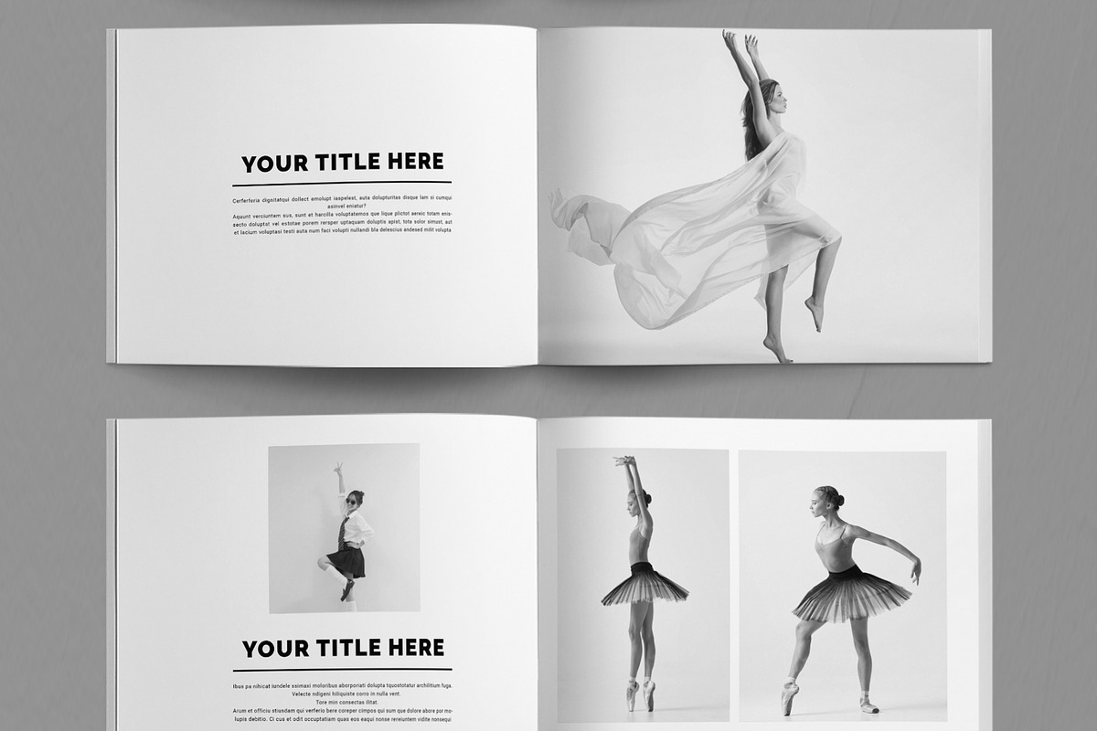 Fashion Magazine Template Landscape, a Magazine Template by ContestDesign (Photo 5 of 5)