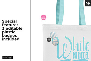 Canvas Shopper Bag Mock-up