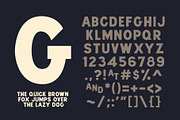 Slow Grade - Display Font, a Font by Rest Stop (Thumbnail 2 of 5)