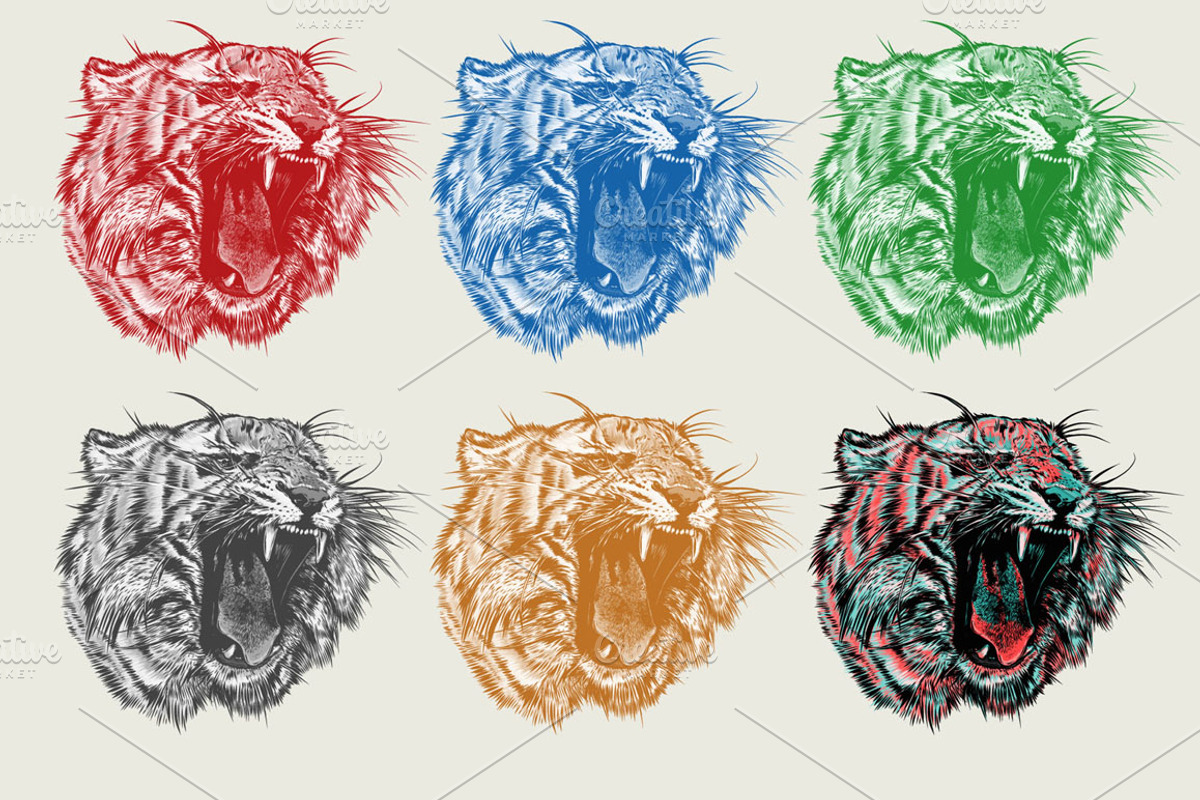 WILD SPIRIT - Vector illustrations, an Animal Illustration by Artistic & Unique (Photo 5 of 8)