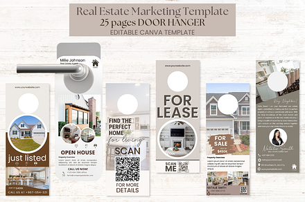 Real Estate Door Hanger Template
