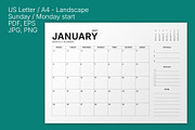 2027 Monthly Planner (MP049-27-Set), a Stationery Template by mikhailmorosin (Thumbnail 5 of 8)