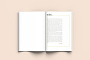 Seed - A4 Magazine Template, a Magazine Template by Tèrso. (Thumbnail 3 of 10)
