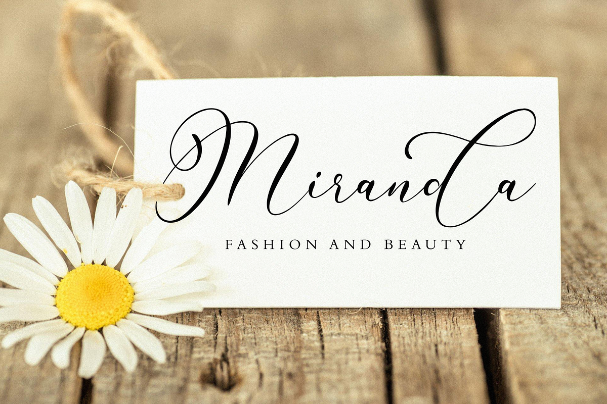 Rintica, a Script Font by Essentials Studio (Photo 6 of 9)