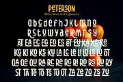 Peterson, a Sans Serif Font by Larin Type Co. (Thumbnail 11 of 11)