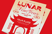 Red Lunar New Year Flyer, a Flyer Template by graphicook (Thumbnail 2 of 3)
