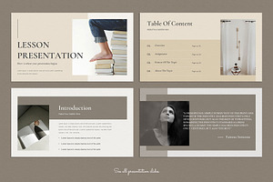 Lesson Presentation Template