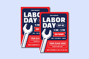 Labor Day Flyer Set, a Flyer Template by Patria Ari (P4tcreativa) (Thumbnail 2 of 4)