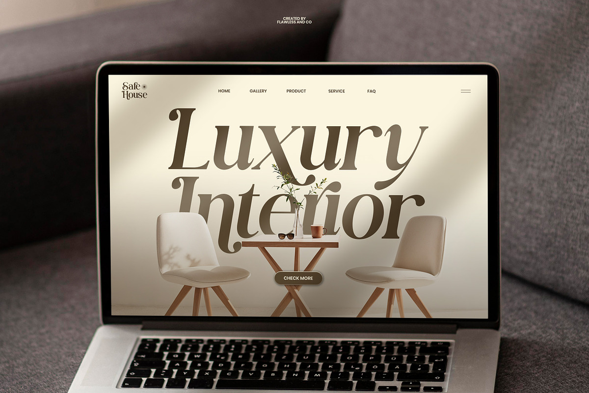 Vonza Regalia – Luxury Serif Duo Fon, a Sans Serif Font by Flawless And Co (Photo 3 of 10)
