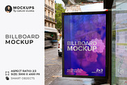 Paris Bus Stop Billboard Mockup, an Advertising Mockup by Mockups by Carlos Viloria (Thumbnail 1 of 4)