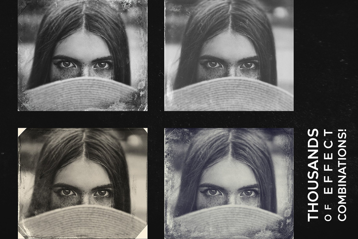 Vintage Effects & Overlays Package, a Layer Style Add-On by PhotoSpirit (Photo 12 of 63)