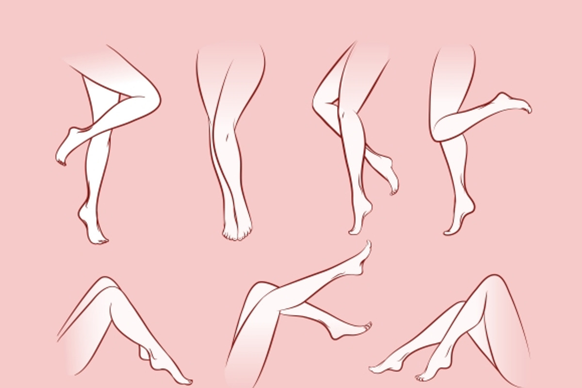 Vector woman legs, a Graphic by Microvector