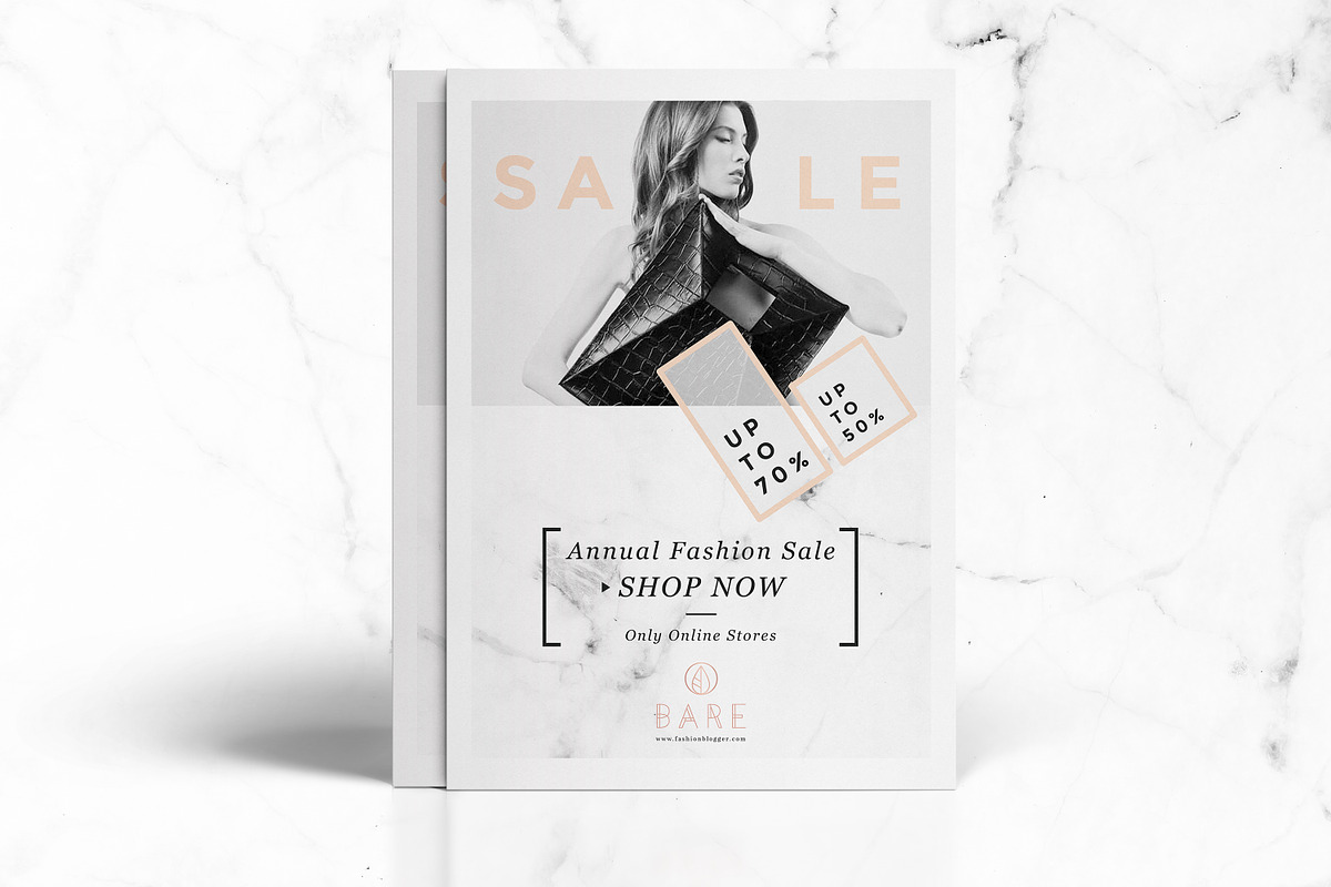 Bare Fashion Stationery Kit, a Stationery Template by Nordic.Arg (Photo 4 of 9)