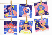 Star soul. Zodiac illustration set, a Person Illustration by Oliana Moroz (Thumbnail 4 of 21)