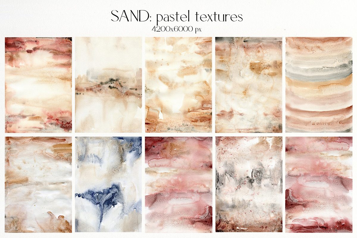 SAND Neutral abstract textures flora, a Texture Graphic by Yuliya Derbisheva (Photo 4 of 16)