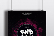 RNB Party Flyer, a Flyer Template by Malaxay (Thumbnail 2 of 2)