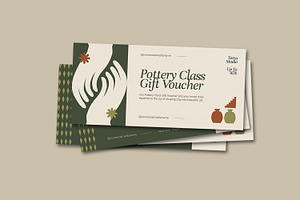 Terra Studio - Gift Voucher, a Card Template by Fannan Studio