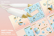 Illusion-Instagram Posts and Stories, a Social Media Template by Polar Vectors (Thumbnail 19 of 20)