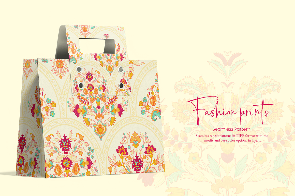 MUGHAL Blossom Arches Pattern, a Pattern Graphic by Fabrivo (Photo 7 of 11)