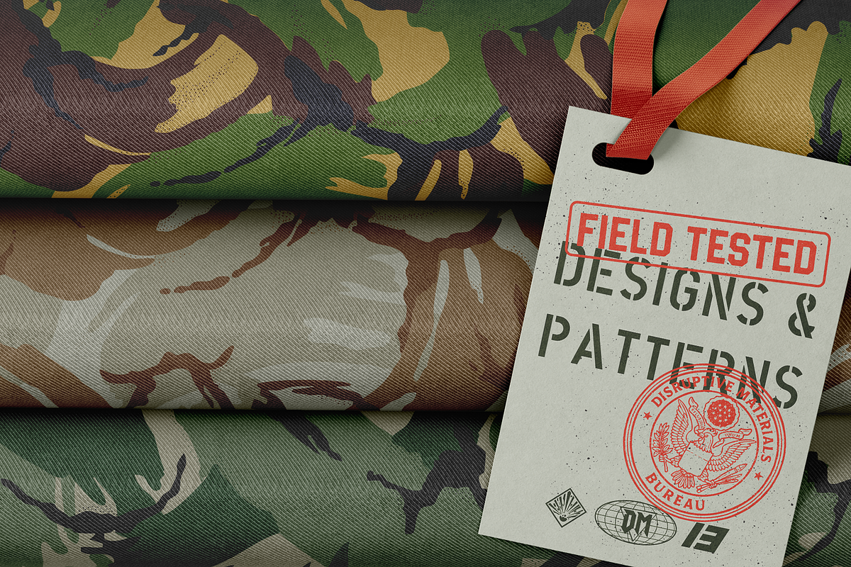 DPM Woodland Camo Seamless Pattern, a Pattern Graphic by darkmatter_graphicworks (Photo 3 of 3)