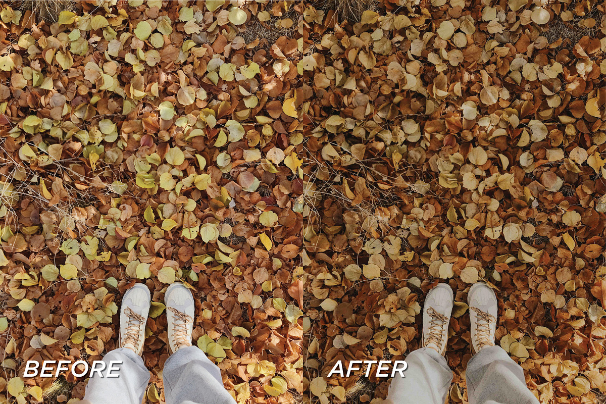15 Fall Lightroom Presets, a Preset Add-On by TheWayfarerShoppe (Photo 3 of 9)