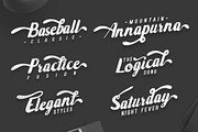 Zeligh Font, a Script Font by KMZVR.Lab (Thumbnail 4 of 8)