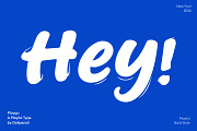 Playgo - Bold Playful Display Font, a Handwritten Font by delipensil (Thumbnail 2 of 8)