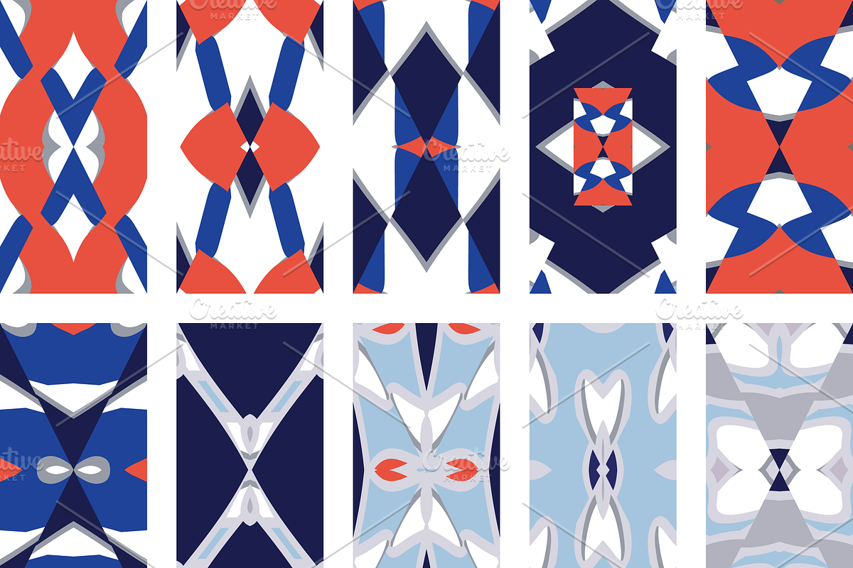 BADIA geometric seamless patterns., a Pattern Graphic by Peolla (Photo 10 of 10)