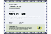 Professional Certificate Design PSD, a Print Template by DigitAuras (Thumbnail 3 of 3)