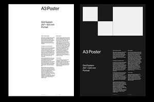 A3 Poster Grid System For InDesign