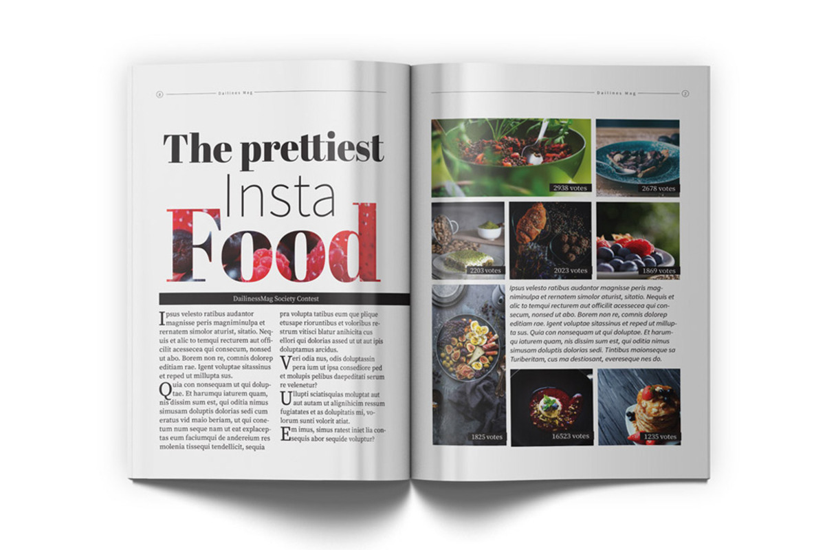 Lifestyle Magazine Template, a Magazine Template by TeddyGraphics (Photo 15 of 19)