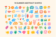 Summer Illustrations & Doodles Set, a Seasonal Illustration by Oktyabr (Thumbnail 2 of 10)