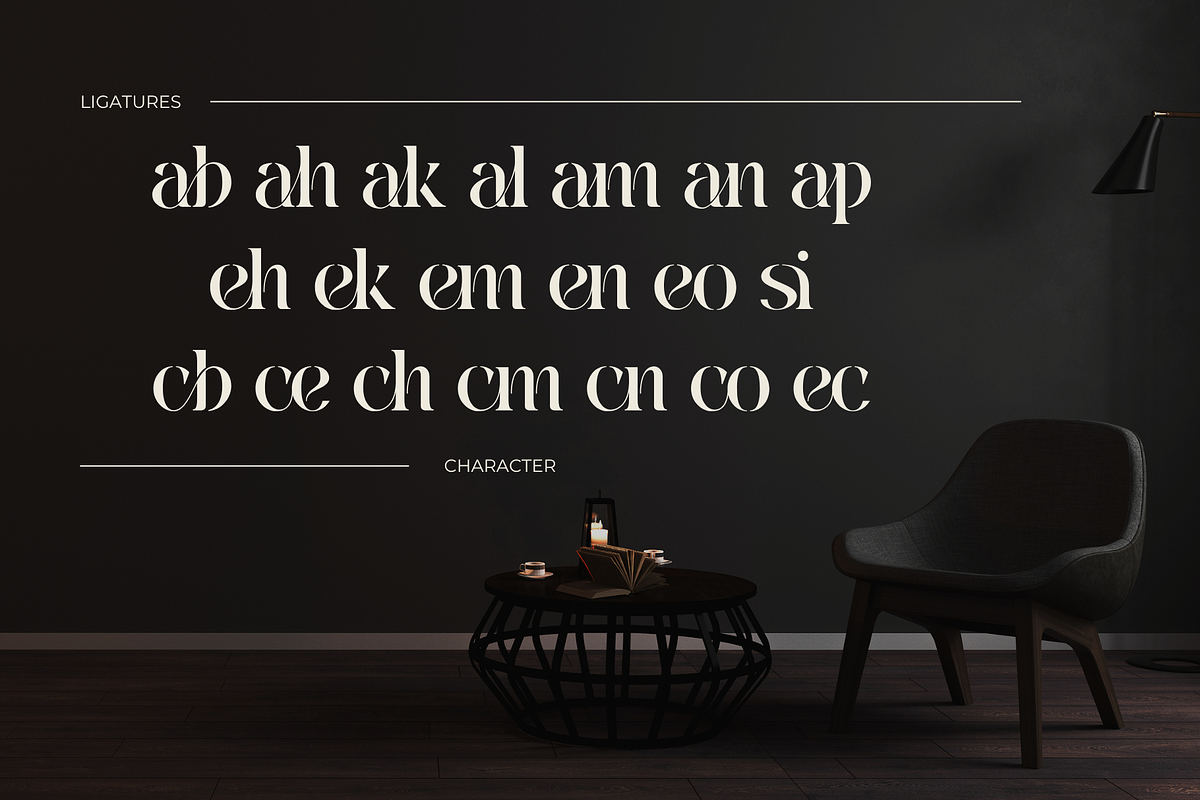 Mabeo Vintage - Branding Logo Font, a Serif Font by Nirmana Visual (Photo 8 of 10)