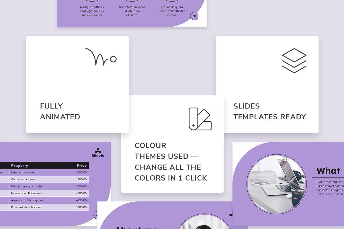 Presentation Portfolio, a Presentation Template by TemplatesNow! (Photo 3 of 14)