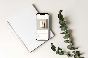 Minimal IPhone Mockup Set