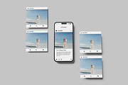 INSTAGRAM POST MOCKUP, a Print Template by NyakBiett (Thumbnail 3 of 5)