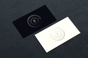 Spot UV Business Card Mockup