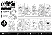 Patrick's Leprecon Coloring Book, a Person Illustration by S Graphic Studio (Thumbnail 4 of 4)