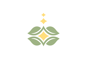 organic agriculture eco flat logo, a Branding & Logo Template by devastd