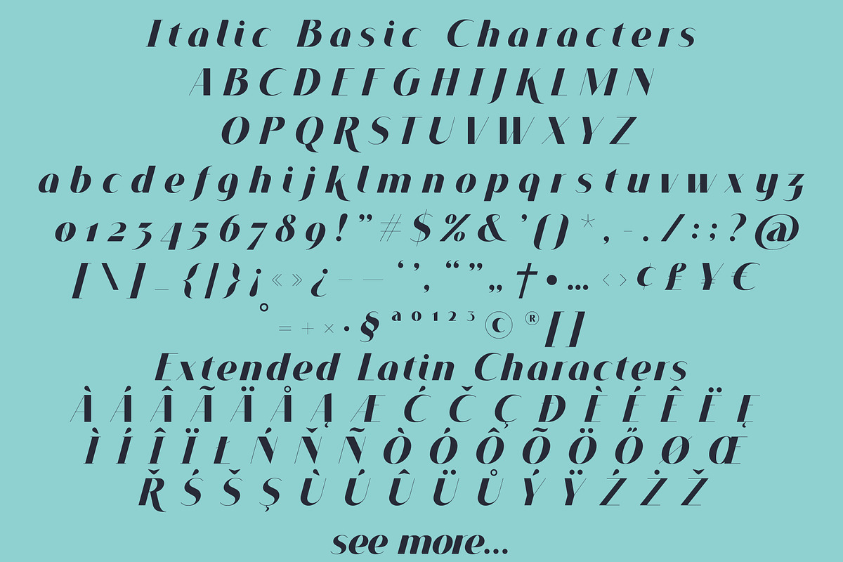 VOGUER Sans family preview 4
